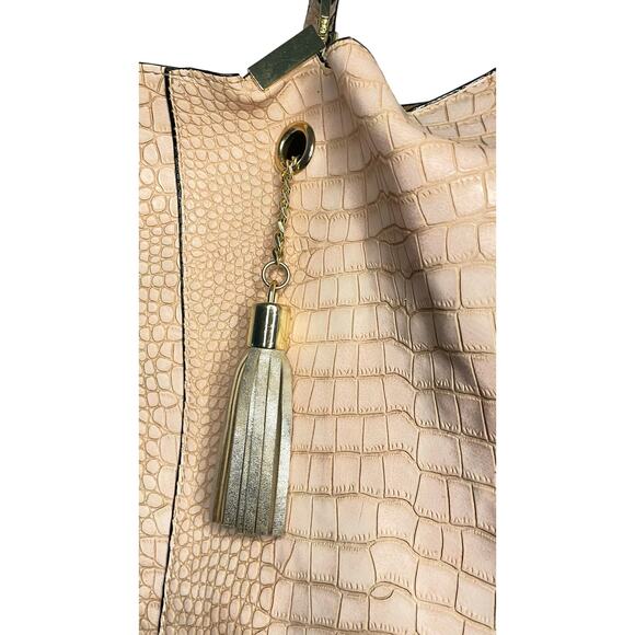 Antonio Melani Croc-embossed tote bag. - Picture 3 of 7